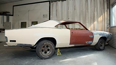 Schadeherstel van Mourik Autoschade oldtimer reparatie